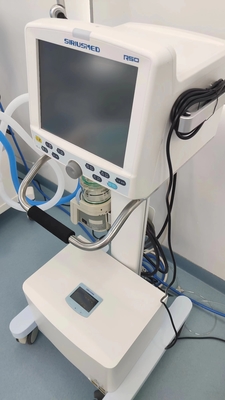 เครื่องหายใจ ICU ที่ได้รับการรับรองจาก CE พร้อมเครื่องบด Siriusmed สําหรับ ICU และ OR