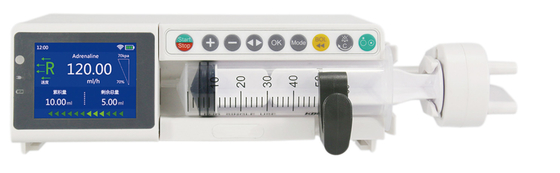CE Icu Medical Syringe Pump สัญญาณเตือนหลายปุ่มควบคุมง่าย