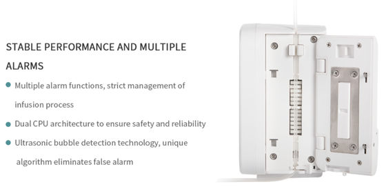 ปั๊มแช่ทางการแพทย์แบบปรับได้, ปั๊ม Iv แบบอัตโนมัติ Purple Horn ISO 13485