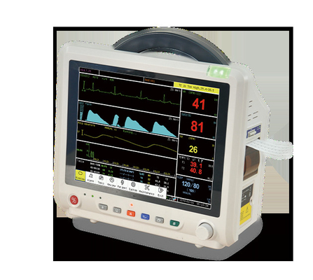 จอภาพผู้ป่วยทางการแพทย์หลายพารามิเตอร์ PM5000 12 นิ้ว Ecg Waveform